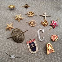 Значки, звезды.