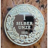 Швейцария 1 унция серебра