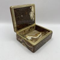 Шкатулка из оникса. Италия. Арт 3551