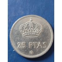Испания 25 песет 1975 80
