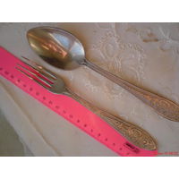 Вилка и ложка 50 лет СССР и БССР