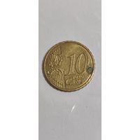 Нидерланды 10 евроцентов 2019