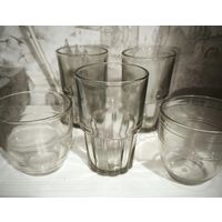 Советский набор стаканов лотом