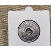 Фиджи 1 пенни 1966