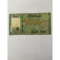 Ливан, 1000 ливров 2016 год.