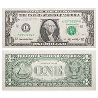 США, 1 доллар 2006 г. P523aL. UNC