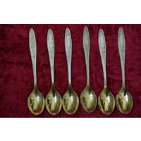 Ложки мельхиоровые  чайные  14 см   А 8