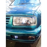 Стекла фар фольксваген Венто прозрачные под линзы.