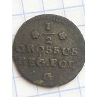 1/2 грош 1768  (НО4*)