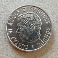 Швеция 2 кроны 1965 г., KM# 827