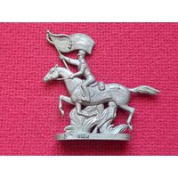 Солдатик СССР Гусар пластик