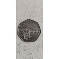 Сан томе и Принсипи 1000 добрас 1997