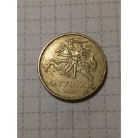 20 центов Литва 2009 год