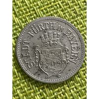 Германия (Германская Империя) Фюрт 50 пфеннигов 1917 г. (Fе)