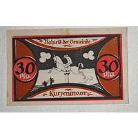 1921 год 30 пфеннигов  Германия