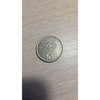 10 драхм 1986 Греция