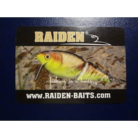 Календарик 2011 г.  RAIDEN.