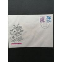 Польша 1989 КПД с полной серией марок "Лекарственные растения" (спецгашение) Mi.3245-3246 каталог 2.50 евро