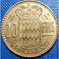 Монако 20 франков 1951 г.