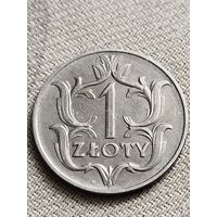Распродажа - 1 злотый 1929г,Польша,Вторая Республика