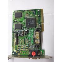 Ретро видеокарта AGP Trident HK9211 Rev.b2