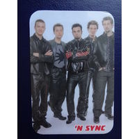 Календарик 2003 г.  N SYNC.