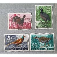 Югославия птицы 4шт