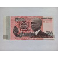 Камбоджа 500 риелей 2014 г.
