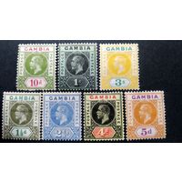 Великобритания\112в\ Гамбия. 1912-1922 г. Король  Георг V
