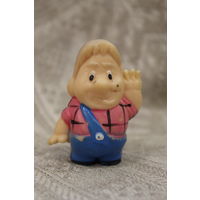 Редкая резиновая игрушка СССР "Карлсон"  клеймо Минск