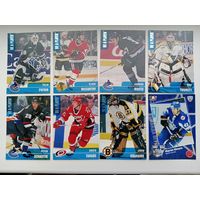 Карточки НХЛ, КХЛ 8 шт.