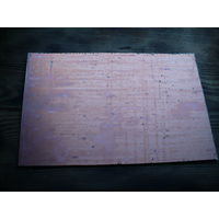 Стеклотекстолит фольгированный, односторонний 200х300мм.