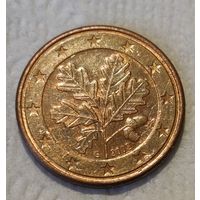 Германия 5 евроцентов, 2002 "G" - Карлсруэ (14-15-32)