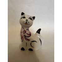Статуэтка "Кот"(кошка,котёнок) фарфор ДФЗ
