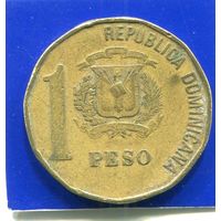 Доминиканская Республика 1 песо 1991