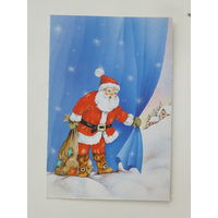 Гемания с новым годом 1980-е  9х14 см