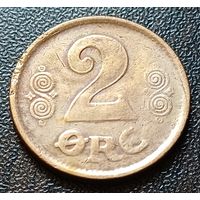 Дания 2 эре, 1920