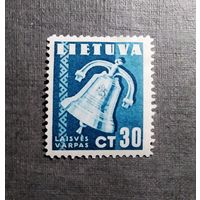 Марка Литва 1940 год Стандартный выпуск
