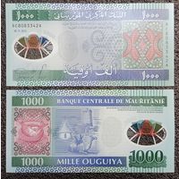 1000 угий Мавритания 2014 г. UNC (полимер)
