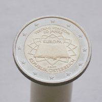 Австрия 2 евро 2007  50-летие подписания Римского договора