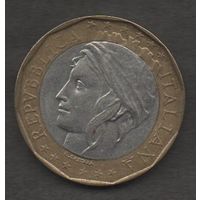 Италия. 1000 лир 1998
