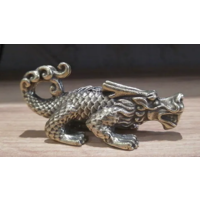 Статуэтка миниатюра Дракон Бронза