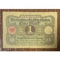Монета 1 марка 1920 год. Веймарская республика.