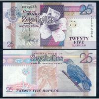 Сейшельские острова, Сейшелы 25 рупий 2008 год, UNC