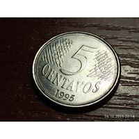 Бразилия 5 сентаво 1993