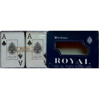 Карты Royal 100% plastic две колоды винтаж