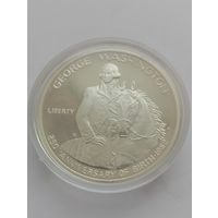 США 50 центов 1982, 250 лет со дня рождения Джорджа Вашингтона, серебро.
