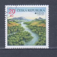 [674] Чехия 2011. Ландшафт.Экология.Охрана лесов.Европа.EUROPA. Одиночный выпуск.Гашеная марка.