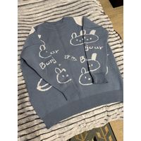 Свитер женский , стильный , новый , оверсайз