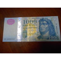 Венгрия 1000 форинтов 2015 г.